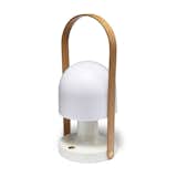 The Follow Me Portable Lamp from Marset is another one of Fehrenbacher's favorites. “I love this adorable, mushroom-shaped lamp so much. It somehow manages to be both modernly minimalist and fairytale evocative without being overly cutesy. I love that it is an LED lamp, and that it has a wooden handle.”
