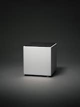 On its own, the OD-11 is both simple and visually arresting. A white cube, the speaker almost feels sculptural. The sleek styling helps to make the function of the product nearly withdraw from focus. Of course, exquisite engineering rests beneath the grille.  Search “wow bluetooth speaker black” from A Classic 1970s Speaker Gets New Life for a Modern Audience