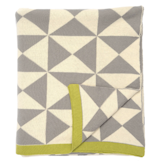 Gray Wind Farm Patterned Throw by Crane & Canopy, $85 from craneandcanopy.com

This 100% knitted cotton throw warms rooms as a casual accent piece.