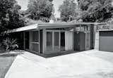 The backyard used to be dominated by an unspectacular concrete patio.  Photo 13 of 15 in L.A. Renovation Respects Midcentury Bones (While Adding Some Flair)