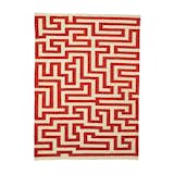 Red Meander by Anni Albers for Christopher Farr, $17,500.

Ten limited-edition rugs, handcrafted in Nepal, continue the legacy of the Bauhaus textile designer.