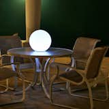 The Ball Portable Outdoor LED Lamp ($119-$299) is another study in simplicity: waterproof and shockproof, these rechargeable LED lamps come in either 10, 14, or 20-inch diameters. Its elementary, spherical form translates to endless applications: arranged in patterns on a lawn, deployed within a pool, mounted atop a table (as seen here) and more. One charge means 8 to 10 hours of use.