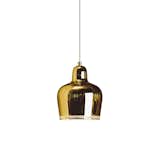 Another Aalto creation, the Artek A330S Golden Bell Pendant Light ($338) comes in a range of metallic finishes, including the luminous original brass design seen here. This piece dates back to 1936 when Aalto created it as part of the interior of the Savoy Restaurant in Helsinki.