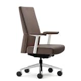 The LiveBack® technology of Steelcase's Siento Mid-Back Executive Task Chair ($1909) mimics the movements of your spine, constantly adapting to support your body. The chair itself is, of course, adjustable both in terms of height and back tension.
