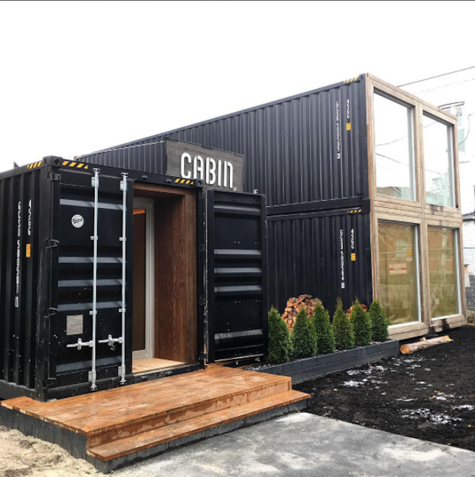 Photo of the Week Shipping Container Structure in Toronto Dwell