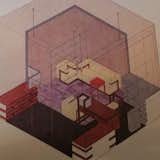 Designers used this drawing, made in the 1920s to reconstruct Gropius's office.  Baizura Yusof’s Saves from Touring the Weimar Bauhaus Campus