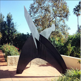 An Alexander Calder sculpture at the Frederick R. Weisman Art Museum.