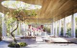Eden by Marcel Wanders

Never formally trained as an architect, Wanders unveils his very first house, and it’s distinguished by its emphasis on transparency. A small portion of the space is enclosed by glass walls. The flat roof is upheld by white, ornately decorated columns.  Photo 2 of 8 in Why Your Next Prefab May Be by a World-Famous Designer