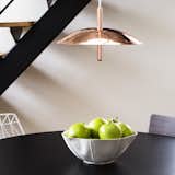 Signal Pendant Light, $495–$695 at the Dwell Store

Inspired by satellites and stars, the Signal Pendant Light from Brooklyn–based Souda is meant to resemble a celestial body. It features a perforated metal shade that provides a distinctive light diffusion.