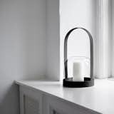 Carrie Candle Lantern, $110 at the Dwell Store

From Danish design studio Norm Architects, the timeless Carrie Candle Lantern is made of powder-coated steel and glass and includes a handle for portability.