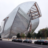 "Frank Gehry's soon-to-be-completed design for the @LouisVuitton Foundation for Creation."