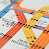 This year, the poster will become part of the Museum of Modern Art's permanent collection.  Photo 6 of 20 in poster by Denis Zhurov from Your Chance to Own the Massimo Vignelli-Designed 2012 NYC Subway Diagram