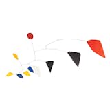Kinetic Wire Sculpture by Alexander Calder 

The American artist’s hanging artworks—referred to as “mobiles” by contemporary Marcel Duchamp—are exercises of abstraction and color in motion.  Search “sculpture” from Designing for the Five Senses: The Key to Mastering Color