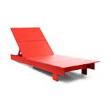 Loll's Lollygagger chaise, whose back adjusts to six different angles, is available in a slew of bright colors.  Photo 1 of 5 in Recycled Outdoor Furniture from a Former Skateboard Park Company by Erika Heet