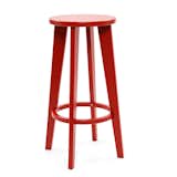 The Norm barstool has elegant, extended legs.  Photo 16 of 30 in Vale by T from Recycled Outdoor Furniture from a Former Skateboard Park Company
