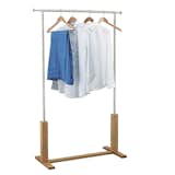 Garment rack by Mark Daniel for Crate and Barrel, $160 This storage rack, which can hold up to 100 pounds, is like the perfect white tee: reliable, yet totally unobtrusive.  Photo 3 of 5 in Editors' Essentials: Garment Racks by Kelsey Keith