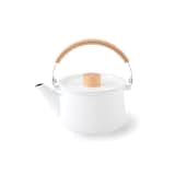Designed to be durable enough to last for a lifetime, the Kaico Enamel Tea Kettle is an enduring classic that blends function and thoughtful Japanese design. The kettle features a simple spout and generously curved maple handle, making it easy to pour boiling water into a mug or teacup. With minimalist details, the serving piece is a great gift for savvy tea drinkers.