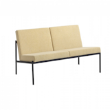 The Kiki two-seater sofa by Ilmari Tapiovaara for Artek will be featured in Austere's lounge space at Dwell on Design NY. The sofa, designed by a Finnish design great and manufactured by one of Finland's foremost furniture manufacturers, is covered in Hallingdal fabric made in Denmark.