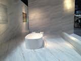 Keiji Takeuchi's exhibition for Italian natural stone brand Antolini was an easy pick for best in show, stopping attendees in their tracks. "I wanted to make a museum out of stone," says Takeuchi, who was handpicked by Giulio Cappellini to design the booth. "This project was very much in the Italian style—when something clicks, it just works."