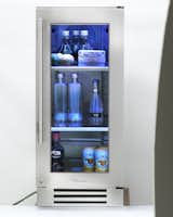 We love this little powerhouse undercounter refrigerator from True Professional Series. Measuring only 15 inches wide, it provides an easy-to-reach option for small spaces and includes low-E glass, a festive blue light, and stainless-steel outside and in—an industry exclusive.