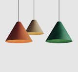 Milan saw the launch of wrong.london, an offshoot of HAY that's run by creative director Sebastian Wrong. The lighting-focused division released these veneered-oak lampshades, dubbed 30degree, among other designs.
