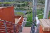 After the tasting, we descended the stair back to the parking lot.  Photo 1 of 25 in Tuscan Winery by Renzo Piano by Amanda Dameron