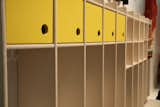 Cozy cubby form, accented by—what else?—yellow cabinets, by kids' furniture purveyor Lekolar.