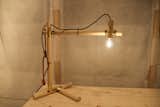 Myrstacken, a task lamp and table concept by Konstfack student Frans Felix Ahlberg Eriksson, was displayed in the Greenhouse.