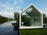 #prefab #prefabhomes #prefabricated #modern #architecture #modernarchitecture #environmental #lake #budget #modular #exterior #glass #oneroom #RemkoRemijnse #2by4Architects  Photo 6 of 8 in Shed buildings by Greenhouse Media from Favorites