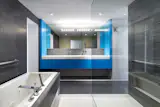 #bath #spa #bath&spa #modern #interior #interiordesign #bathroom #shower #campionhruby #kubearchitecture #designer #color #royalblue #capitolhill
Photo by Greg Powers