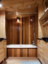 #bath #spa #bath&spa #modern #interior #interiordesign #bathroom #shower #bath #woodpanels #masterbath #twinsinks #maine #penobscotbay #storage 

Photo by Raimund Koch