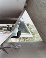 #workplace #office #interior #inside #indoor #triangle #concrete #outdoor #exterior #outside #landscape #AgustínHernandez #modernism #modern #light #window #Mexico 

Photo courtesy of Livia Corona