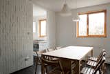 #dining #diningroom #modern #architecture #modernarchitecture #interior #indoor #table #Ikea #shelving #compact #spacesaver #Moscow #Russia #LeAtelier