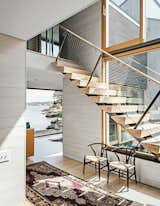 #stairs #interior #inside #indoor #view #landscape #Connecticut #vacation #ash #window #glass #steel #wood #chair #seating #seatingdesign #rug 

Photo courtesy of Mark Mahaney