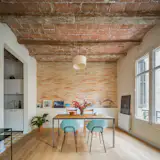 Nook Architects renovated an apartment in a 1931 building in Barcelona's Eixample district for a young woman who travels often for business.