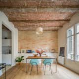 Nook Architects renovated an apartment in a 1931 building in Barcelona's Eixample district for a young woman who travels often for business.  Photo 13 of 47 in Treasure Hunting by J. Scholti from In Barcelona, Vaulted Ceilings Are Always a Win