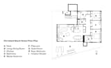 Fire Island Beach House Floor Plan  Photo 9 of 9 in How a Smart Interior Design Saved This House