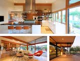 This renovation project was as much about preservation as it was about rejuvenation. Architect Kristine Woolsey honored the building’s bones—including a dramatic butterfly roof—while modernizing the flow of the interior and adding a garage, guest house, and pool.