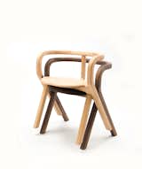 The Sumo Chair by Benwu Studio.  Photo 2 of 7 in Traditional Sensibilities Made Modern with Raw Materials
