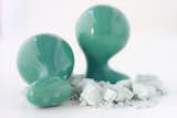 Ceramic salt and pepper shakers by the designer.  Photo 4 of 6 in The Ceramicist That Mixes Organic Forms and Technique Together