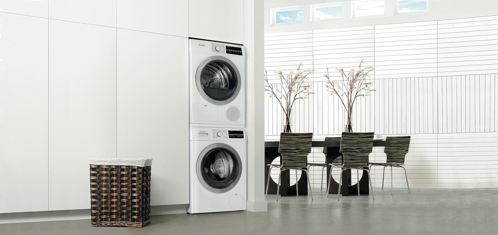 Photo 1 of 7 in Bosch's Streamlined Kitchen and Laundry Appliances Are