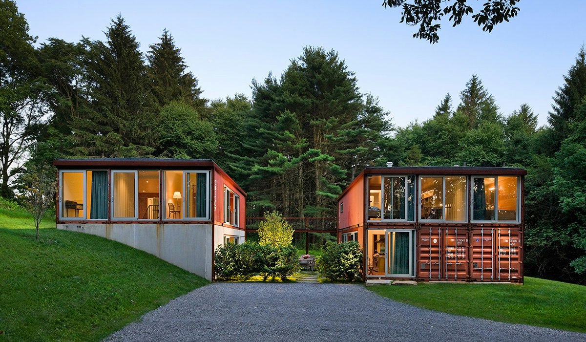 Traditional Homes From Shipping Containers Old Lady House Turns Out To