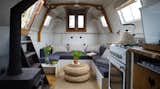 Spend the night on this gorgeous steampunk meets cozy cottage canal boat, and rise to the sounds of birdsong on London's River Thames.  Photo 10 of 11 in Make Yourself at Home in One of These Small Spaces on Boats That You Can Rent