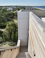 “The whole idea is very simple:  If floodwater comes, it flows around  and underneath the building.  It doesn’t compromise any of the  structure above.” John Berg, architect