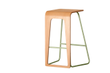 Kama Stool&nbsp; &nbsp;Le point D’s Kama bar stool comes in eight metal colors and four seat finishes, and the flexible design lets you switch sides to sit or sit/stand.&nbsp; &nbsp;lepointd.com