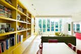 Table, Chair, Ceiling Lighting, and Living Room  Photos from Bright Bauhaus Colors Fill This Brick Edwardian House in London
