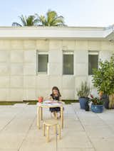 Raised Planters, Hardscapes, Pavers, Large, Exterior, and Concrete Panes by Eco Window Systems align with the grid of tiles.
-
Miami, Florida
Dwell Magazine : July / August 2017  Exterior Large Pavers Photos from A Professor and Designer Tests a New Hybrid Material on His Miami Beach Home