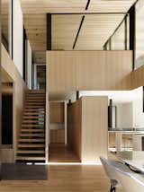 cor-ten steel home faulkner architects staircase