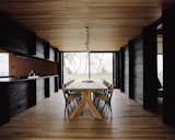 Shou sugi ban was also employed throughout the interior of the home.&nbsp;