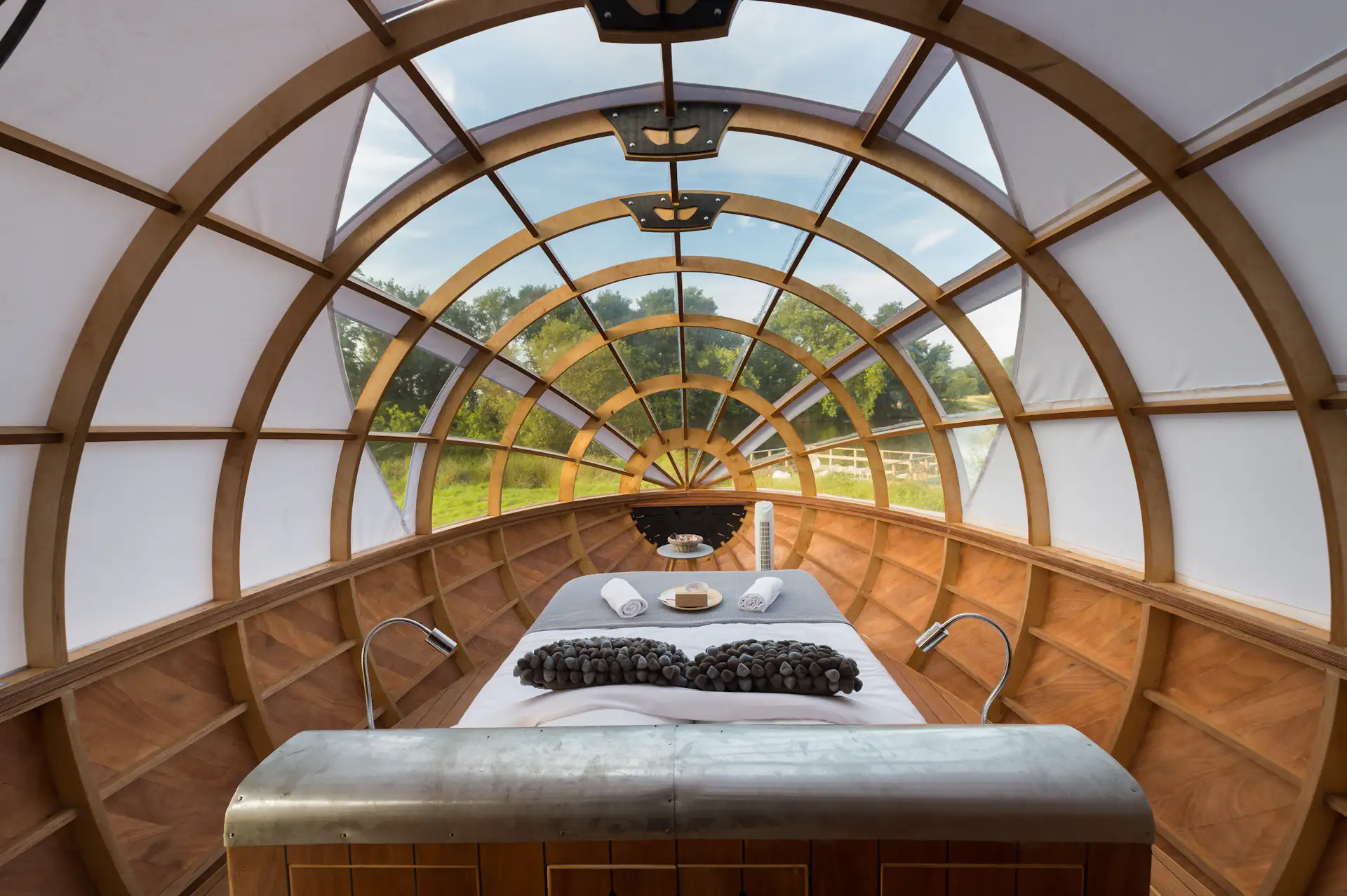 A Fantastic Egg-Shaped Camping Pod Along the Loire Estuary - Photo 1 of 6 -